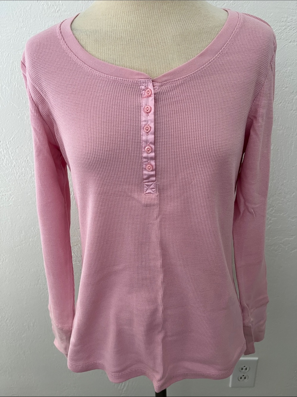 NWT Alfani Long Sleeve Thermal Top